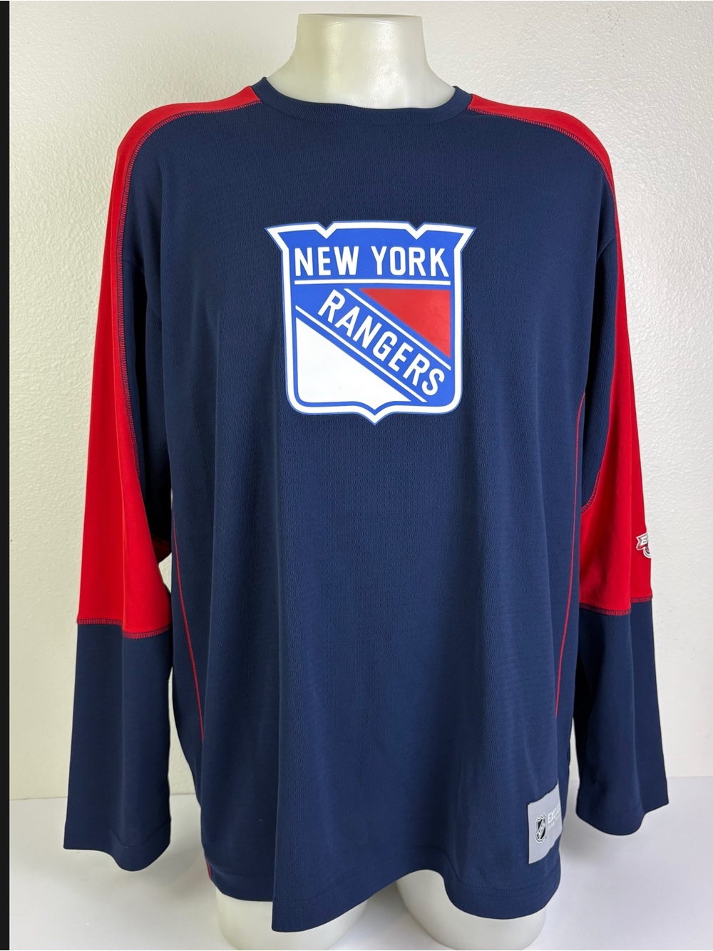 New York Rangers NHL Exclusive Club Collection Long Sleeve Shirt Men’s 2XL